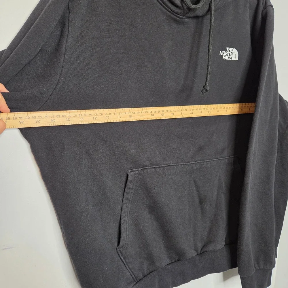 The North Face Mens Black Circular Design Graphic Hoodie XL Never Stop Exploring